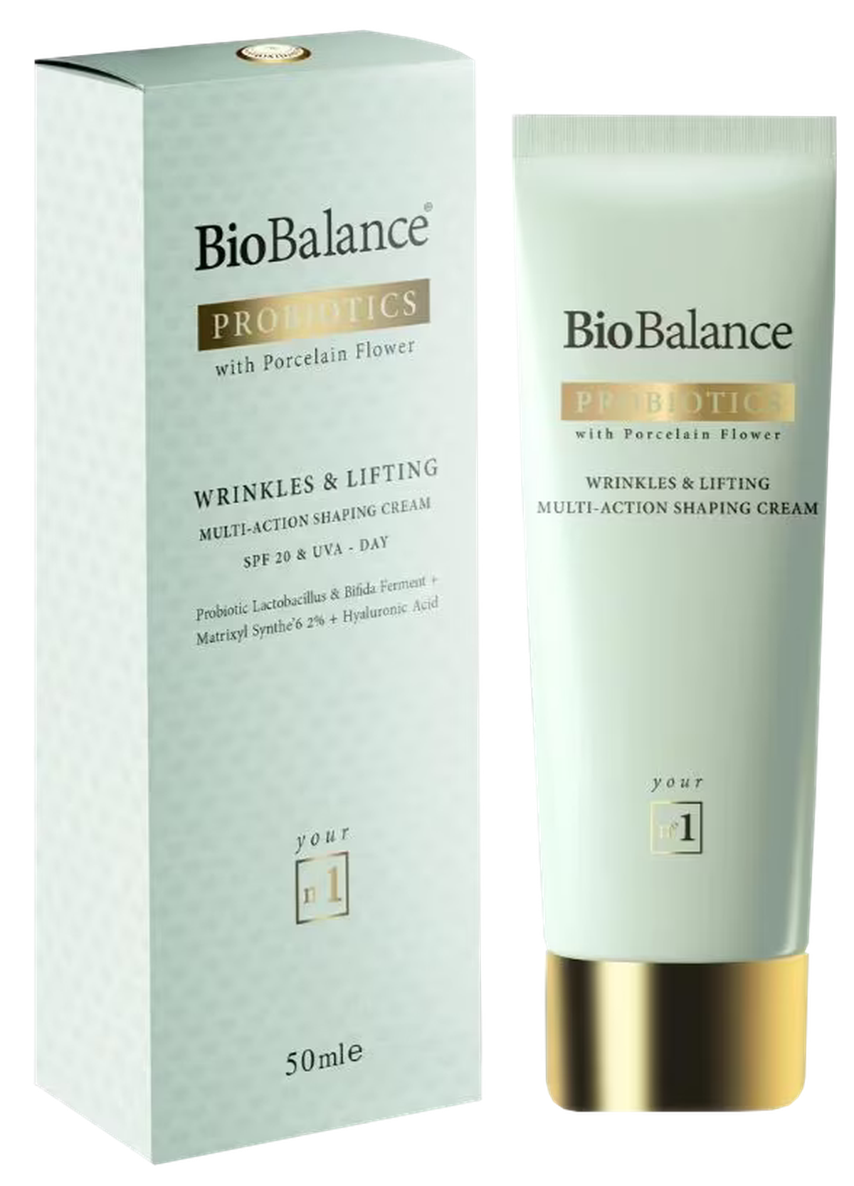 Biobalance Routine BIOBALANCE Probiotics Wrinkles probiotikais praturtintas veido kremas ...