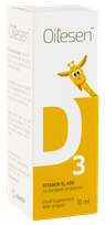 OILESEN  Vitaminas D3 400 aliejus, 10 ml