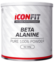 ICONFIT Beta-Alanine - Unflavoured milteliai, 300 g