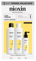 NIOXIN System 1 Kit Light Thinning rinkinys, 1 vnt.