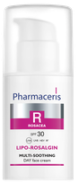 PHARMACERIS R SPF15 Lipo-Rosalgin veido kremas, 30 ml