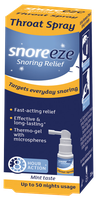 SNOREEZE Nuo knarkimo į gerklę aerozolis, 23.5 ml