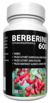 BERBERINE kapsulės, 30 vnt.