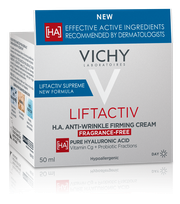 VICHY Liftactiv H.A. Anti-Wrinkle Firming veido kremas, 50 ml