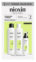 NIOXIN System 2 Kit Progressed Thinning rinkinys, 1 vnt.