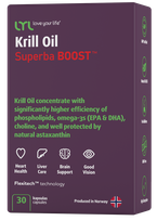 LYL Krill Oil Superba BOOST, kapsulės, 30 vnt.