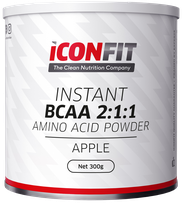 ICONFIT BCAA 2:1:1 - Apple milteliai, 300 g