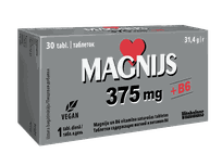 VITABALANS Magnijs 375 mg + B6 tabletės, 30 vnt.