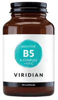 VIRIDIAN B5 B-Complex + Vit C kapsulės, 90 vnt.