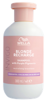 WELLA PROFESSIONALS Invigo blonde recharge shampoo geltoną atspalvį neutralizuojantis šampūnas, 300 ml