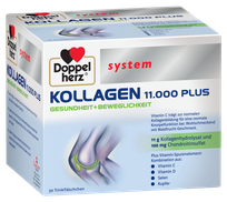 DOPPELHERZ System Kollagen 11.000 Plus	 kolagenas, 30 vnt.