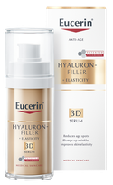 EUCERIN Hyaluron-Filler + Elasticity 3D serumas, 30 ml