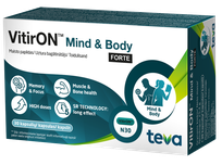 VITIRON Mind & Body FORTE kapsulės, 30 vnt.