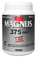 VITABALANS Magnijs 375 mg + B6 tabletės, 180 vnt.