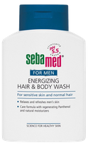 SEBAMED Energizing Hair & Body šampūnas, 200 ml