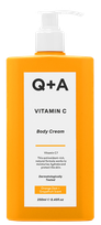 Q+A Vitamin C kūno valomasis kremas, 250 ml