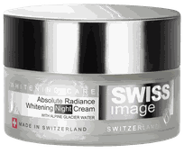 SWISS IMAGE Absolute Radiance Whitening Night veido kremas, 50 ml