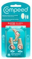 COMPEED  Įvairių Dydžių pleistrai nuo pūslių, 5 vnt.