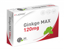 JONAX Ginkgo MAX 120 mg tabletės, 30 vnt.