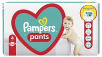 PAMPERS Maxi Pack 4 (9-15 kg) sauskelnės-kelnaitės, 48 vnt.