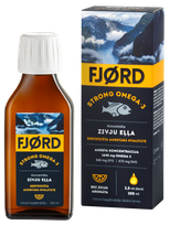 FJORD STRONG Omega-3 žuvų taukai, 100 ml