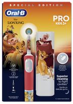 ORAL-B Vitality PRO Lion King Kids 3+ elektrinis dantų šepetėlis, 1 vnt.