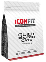 ICONFIT Quick Protein Oats - šokolado skonio košės, 1000 g