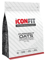 ICONFIT Overnight Oats Raspberry-Coconut košės, 1000 g