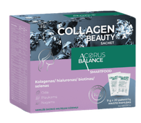 ACORUS BALANCE Collagen Beauty 9g paketėliai, 20 vnt.