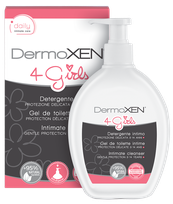 DERMOXEN 4 Girls intymios higienos gelis, 200 ml