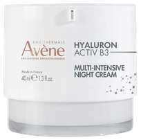 AVENE Hyaluron Activ B3 Multi-intensive night veido kremas, 40 ml