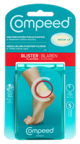 COMPEED  Vidutinio Dydžio pleistrai nuo pūslių, 5 vnt.