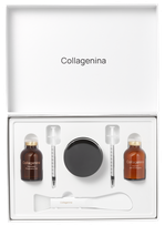 COLLAGENINA Face Pack with 6 Collagens 2x30 ml, 1x50 ml, Grade 2 rinkinys, 1 vnt.