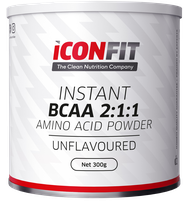 ICONFIT BCAA 2:1:1 - Unflavoured milteliai, 300 g