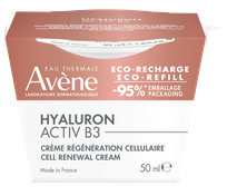 AVENE Hyaluron Activ B3 Cell Renewal Refill veido kremas, 50 ml