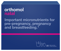 ORTHOMOL Natal milteliai + kapsulės, 30 vnt.