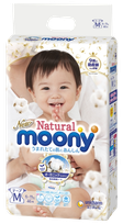 MOONY Natural M 6-11 kg sauskelnės, 46 vnt.