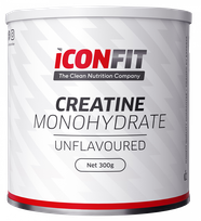 ICONFIT Micronised Creatine Monohydrate milteliai, 300 g