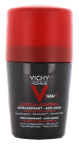 VICHY Homme Deo Clinical Control Roll-On 96h dezodorantas, 50 ml