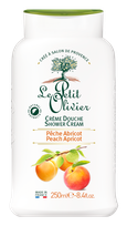 LE PETIT OLIVIER Peach Apricot dušo kremas, 250 ml