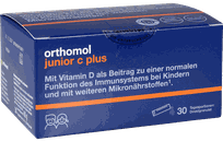 ORTHOMOL Junior C Plus paketėliai, 30 vnt.