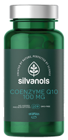 SILVANOLS Premium Coenzyme Q10 100% kapsulės, 120 vnt.