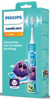 PHILIPS Sonicare KIDS (blue) HX6322/04 elektrinis dantų šepetėlis, 1 vnt.