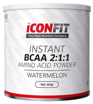 ICONFIT BCAA 2:1:1 Watermelon milteliai, 300 g