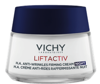 VICHY Lifactiv H.A. Anti-Wrinkle Firming Night veido kremas, 50 ml