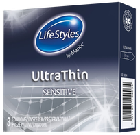 LIFESTYLES Ultra Thin prezervatyvai, 3 vnt.