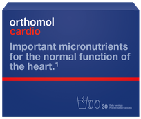 ORTHOMOL Cardio milteliai, tabletės, kapsulės, 30 vnt.