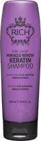 RICH Pure Luxury Miracle Renew Keratin šampūnas, 250 ml