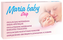 MARIA Baby Strip ovuliacijos testas, 1 vnt.