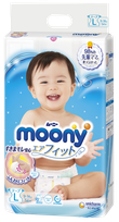 MOONY Airfit  L 9-14 kg sauskelnės, 54 vnt.